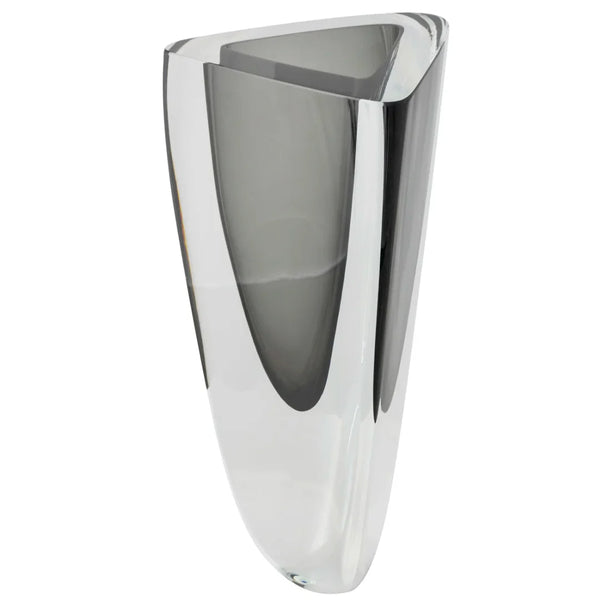 Triangle Vase 3 Cinza