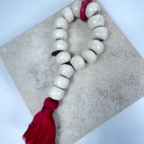 Julia Atlas-Cowbone Wıth Olive Wood İnlay