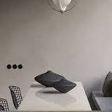 Seixo Disco Pequeno Preto Con Textura