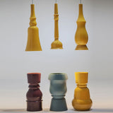 Issima C Vase! Glossy Dark Yellow