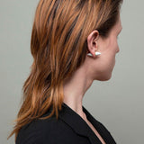 ANDRES GALLARDO-Mix Spike  Mini White (Tekli Küpe)