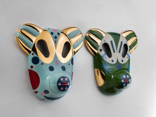 Monkey Mask Hayon Glossy Bordeaux