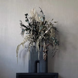 Cobra Vase Tall Hexa Black