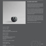 Bloom Vase Petit Dark Grey