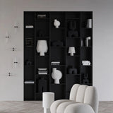 Cobra Vase Tall Hexa Black