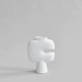 Tribal Vase Medio-Bone White