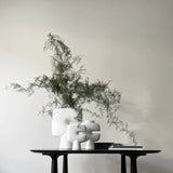 Tribal Vase Medio-Bone White