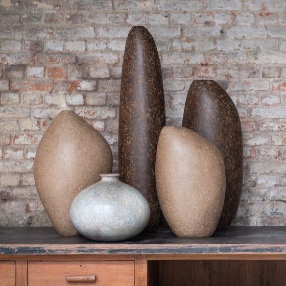 Domingos Tótora-Vaso Organico Liso Mod 3A Pequenoural