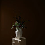 Bloom Vase Slim Mini Bone White