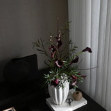 Bloom Vase Slim Mini Bone White