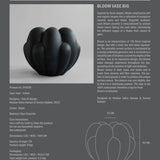 Bloom Vase Big - Black