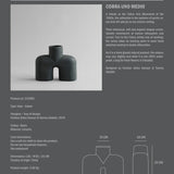Cobra Vase Uno Medio Black