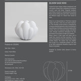 Bloom Vase Big  Bone White
