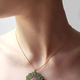 Céleste Mogador Papatya Kolye