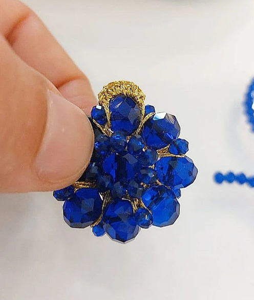 Sofia Papakosta Ocean Blue Küpe