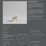 Wing  Bowl Mini  Sand