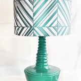 Yeşil Torna Abajur XL