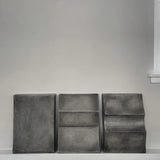 Sculpt Wall Art Face Mini Dark Grey