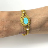 Sofia Papakosta Turkuaz Bileklik