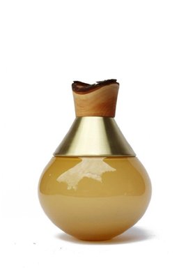 India S2 Stacking Vessel - Caramel Brass