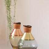 India S1 Stacking Vessel - Smoke  Brass