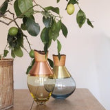 India S1 Stacking Vessel - Smoke  Brass