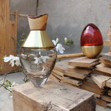 India S1 Stacking Vessel - Smoke  Brass