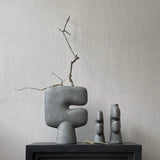 Tribal Vase Mini Dark Grey