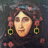 Sofia Papakosta Red - Green Küpe