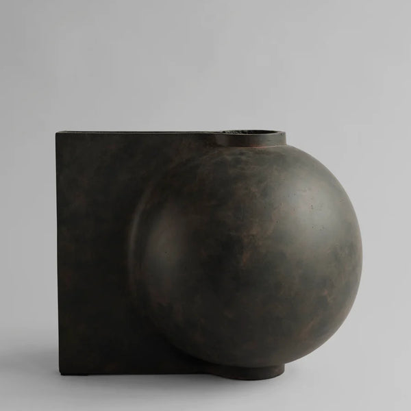 Offset Vase Big Coffee