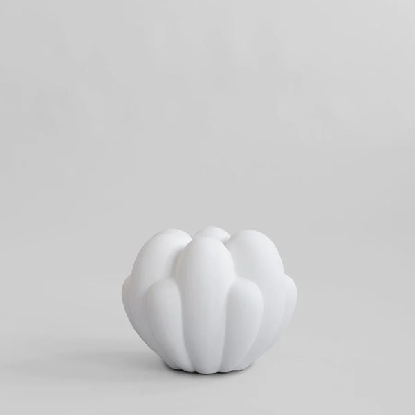 Bloom Vase Big  Bone White